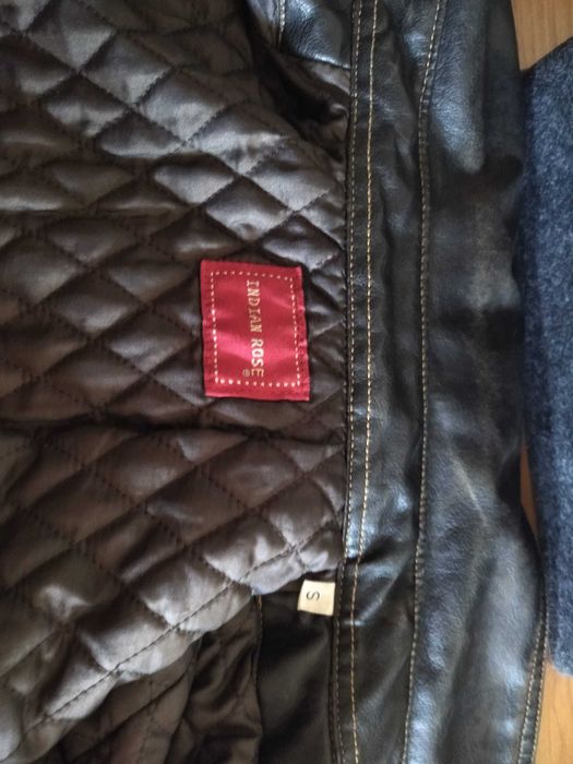 Casaco tipo Biker Tam. 34 S Pele Sintética