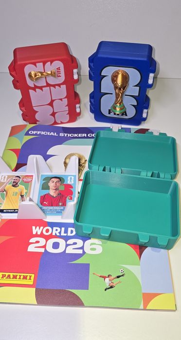 Caixa 3D personalizada c/ separador Mundial 2026