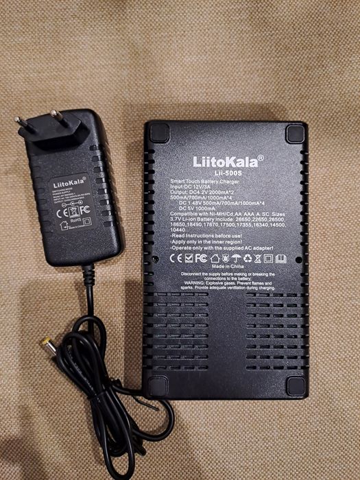 Топ зарядний пристрій LiitoKala Lii-500S
