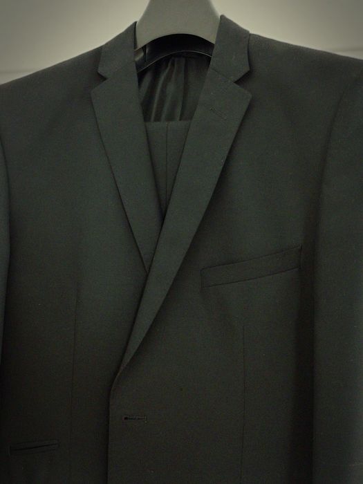 Garnitur czarny ze spodniami