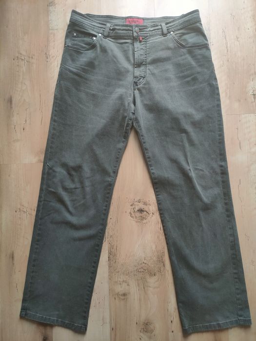 Pierre Cardin jeans (pas 95-96cm) kolor khaki Wysyłka