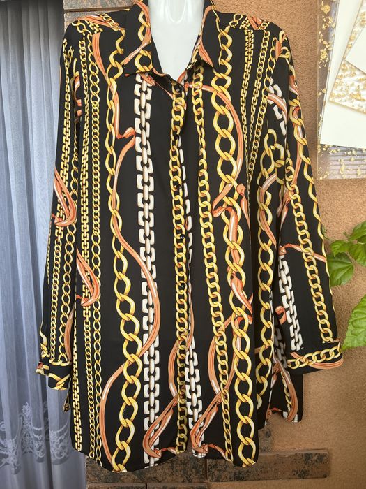 Рубашка блуза оверсайз