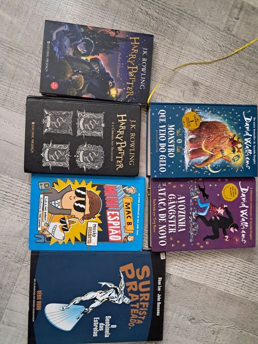 6 Livros usados em bom estado