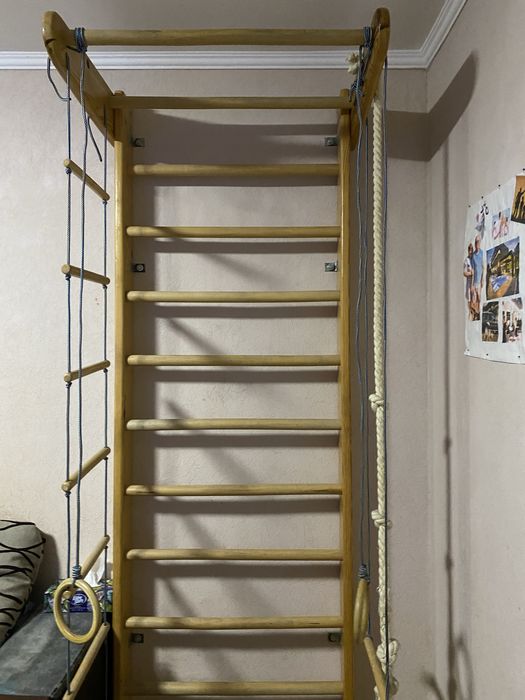 Шведська стінка з грушою