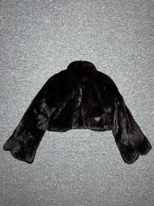 Жіноча норкова шуба - 100% Хутро - Розмір XS