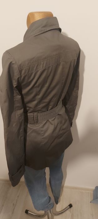 Kurtka krótki trencz płaszczyk z paskiem 100% Bawełna Vero Moda jeans