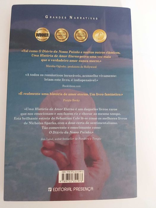 Uma história de amor eterno c/ portes incluídos