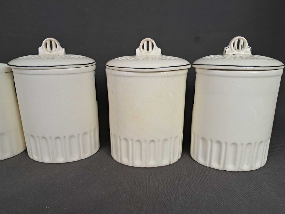 Pojemniki kuchenne ceramiczne, zestaw