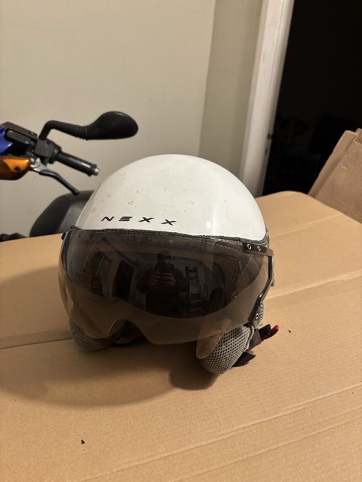 Capacete nexx branco