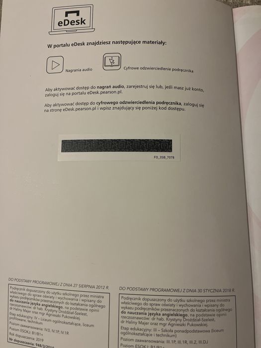 Angelski nowa księżka liceum ogólnokształcącego 1 klasa