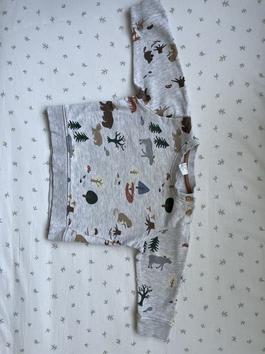 Bluza dla chłopca rozmiar 74 H&M dres dresowa bluza modna paka tania