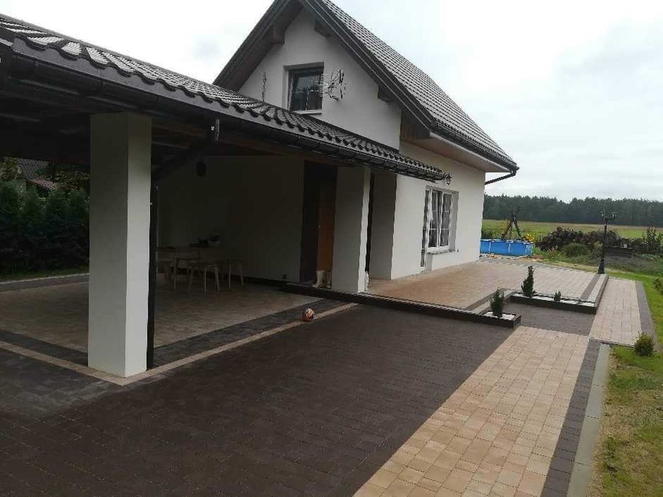 Układanie kostki brukowej