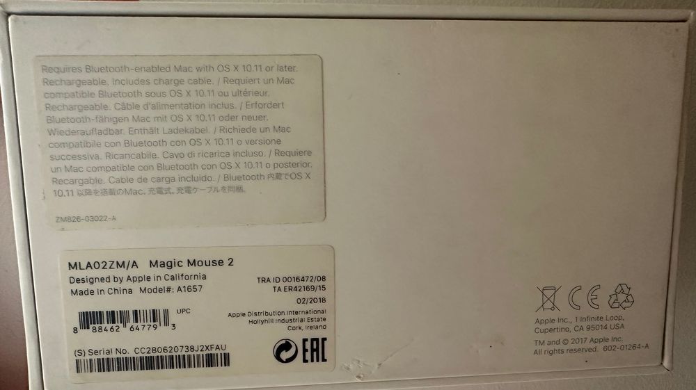 Myszka Magic Mouse 2 [APPLE]