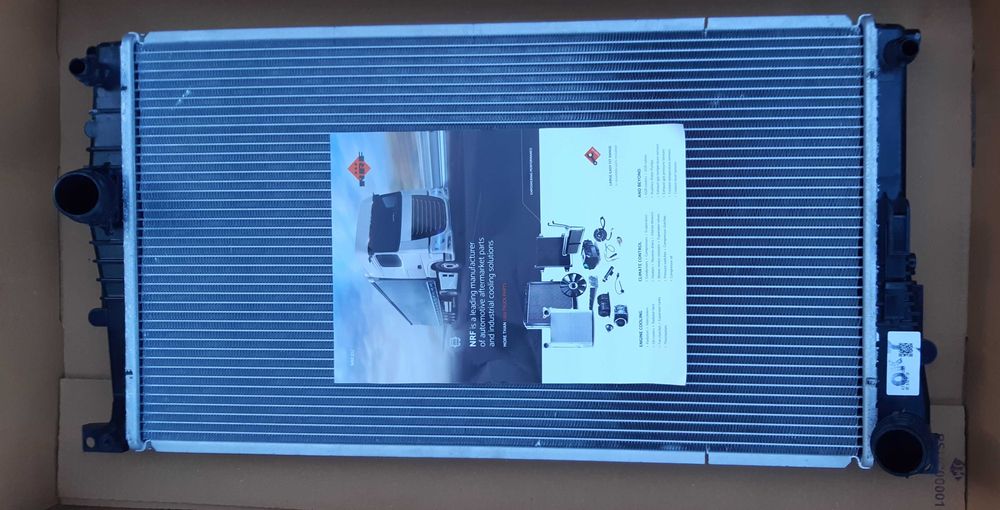 Chłodnica wody zamiennik NRF 58413 BMW 1 F20, F21 nowa polecam !