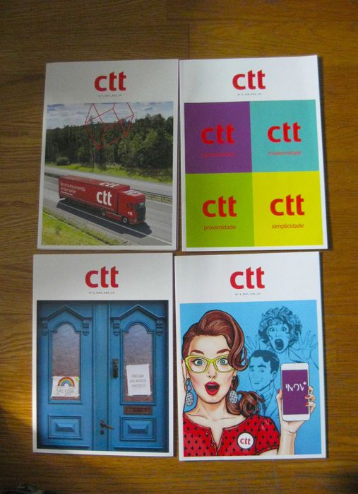 Conjunto 4 Revistas CTT