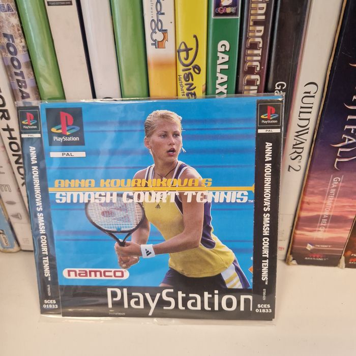 Anna kournikovas psx ps one ps1 PlayStation