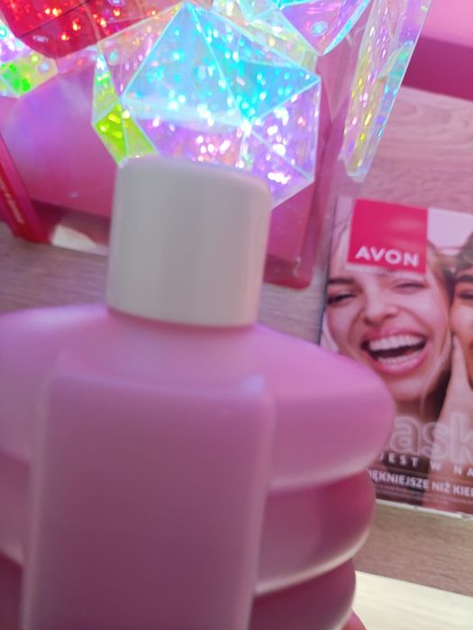 Płyn do kąpieli raspberry delight avon