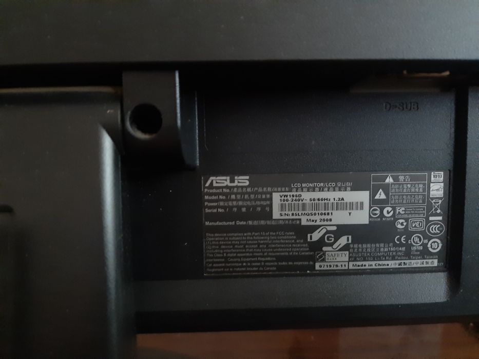 Monitor Lcd Asus vw195d