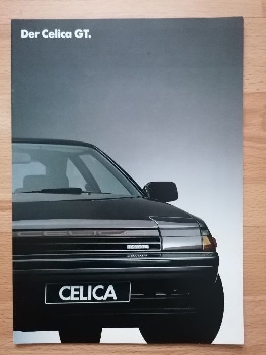 Prospekt TOYOTA Celica IV-gen. 1.6 GT 2.0 GT