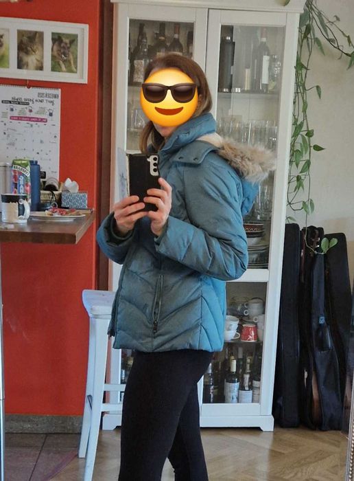 Kurtka puchowa bardzo ciepła OKAZJA!