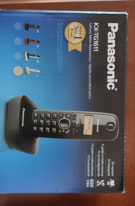 Telefon bezprzewodowy Panasonic