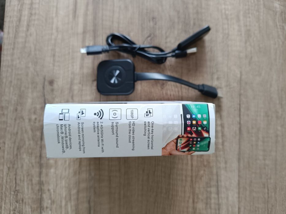 Adaptador/ projetor para TVs e monitores