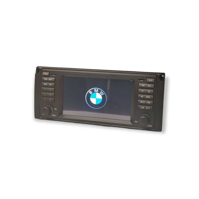 Rádio BMW E39 Android 13 WiFi GPS Novo com Garantia 2GB RAM