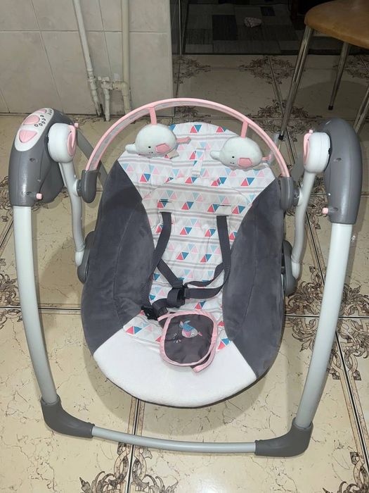 Дитяча гойдалка, шезлонг