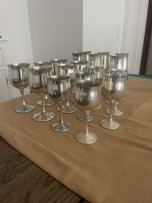 Lote de 18 copos em casquinha - raros