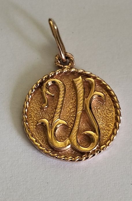 Подвеска, кулон золото 583 проба СССР
