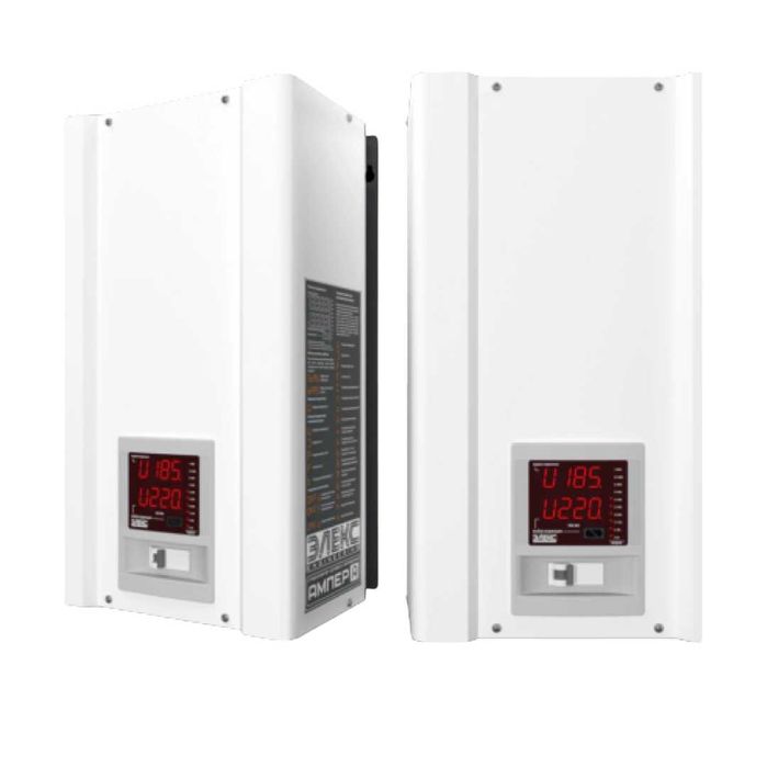 Стабилизатор напряжения однофазный бытовой АМПЕР У 12-1/25 v2.1