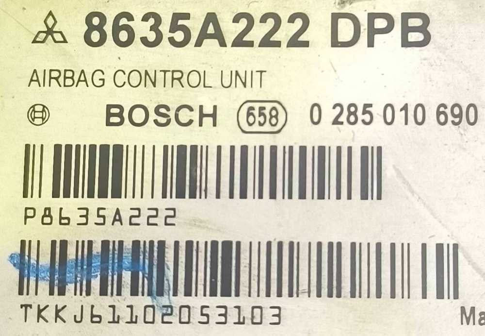 Centralina Airbag 8635A222DPB - MITSUBISHI COLT VI
