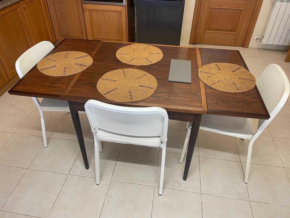 Mesa Olaio de jogo vintage extensível
