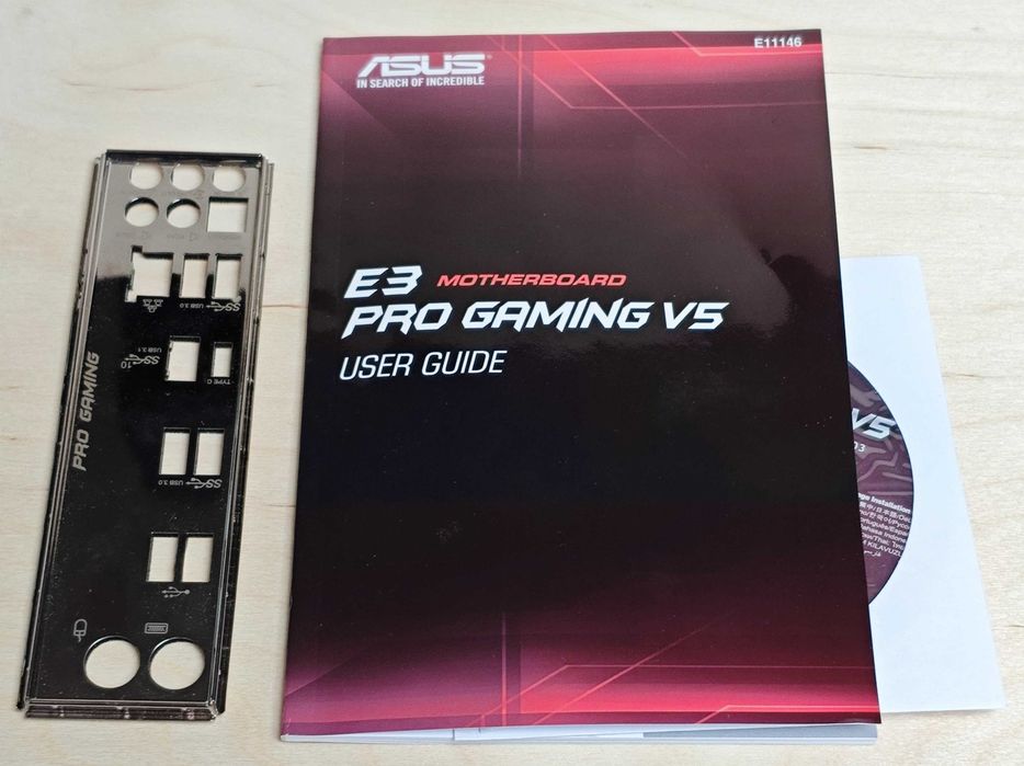 Płyta ASUS E3 PRO Gaming V5 + CPU Xeon E3-1275