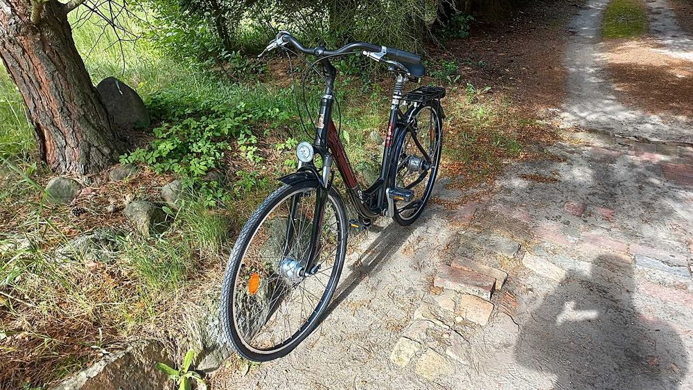 Alu Rower Miejski Damski Niska Rama Raleigh Ibnico De Luxe Nexus 8 28