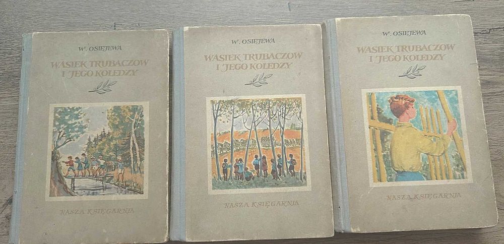 Trylogia: Wasiek Trubaczow i jego koledzy (Komplet: Tomy 1-3, Wydanie z 1954 roku)