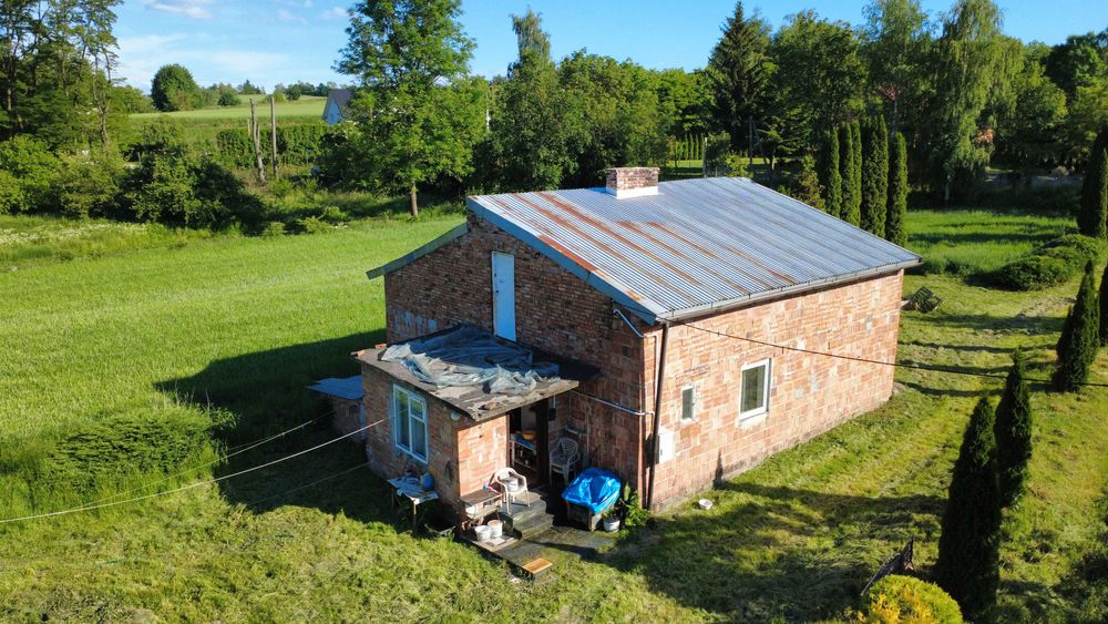 Działka o pow.0.68ha z domem do remontu - Widok 2