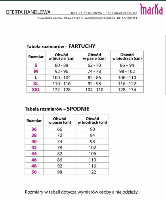 Elastyczny Komplet Scrubs "L" damski