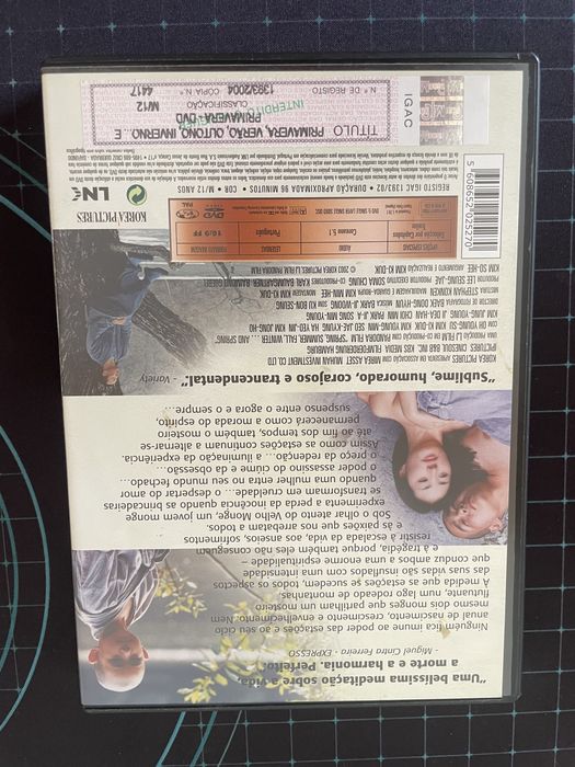 Primavera, Verão, Outono, Inverno e Primavera |  Filme DVD