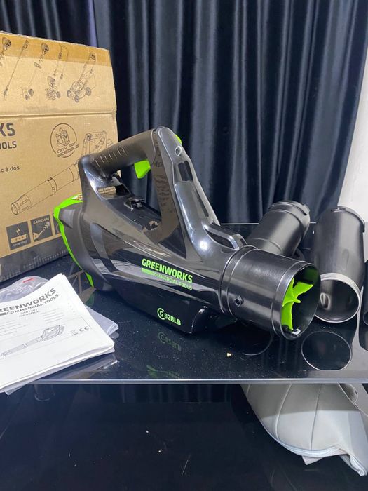 Повітродув вітродув з Німеччини Greenworks GC82BLB