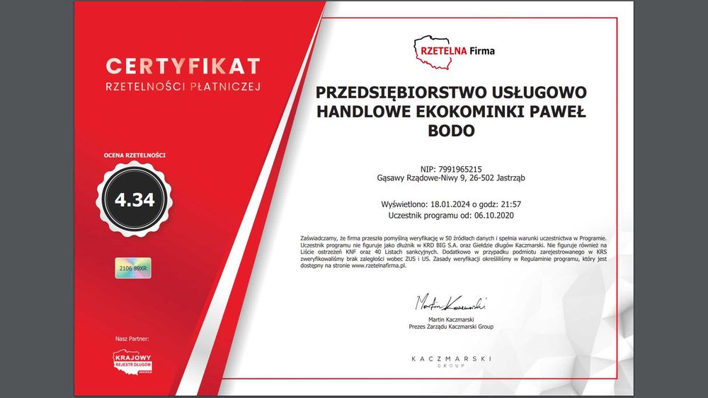 Kominek narożny 10 lat gwarancji Siedlce montaż super cena Zadzwoń