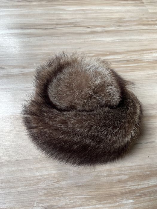 Czapka naturalne futro