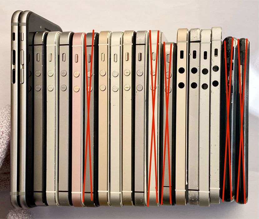 Iphone 5S, SE, 6, різний стан