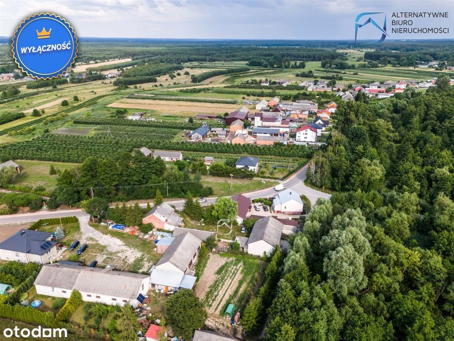 Siedlisko z potencjałem 1376 m² | Niedźwiada Duża - Więcej