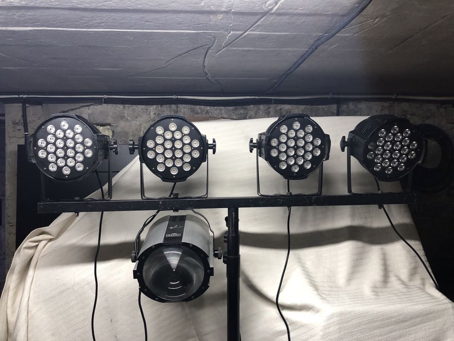 Продам світлові прибори led par Big і стійку