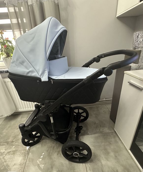 Wózek 2 w 1 baby blue