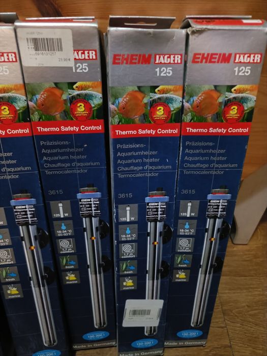 6 termostatos de 125W