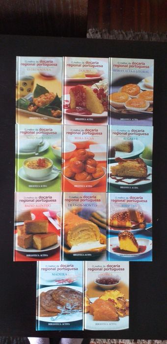 2 Coleçoes: Doçaria Regional e Cozinha dia a dia