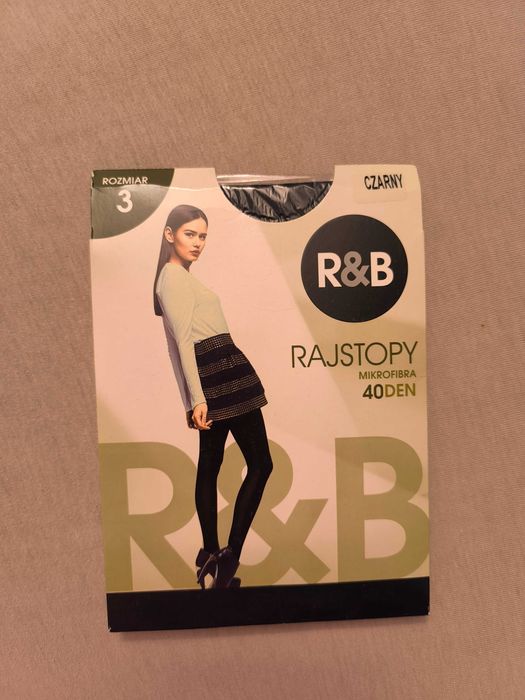 Rajstopy R&B 40 DEN Nero rozm. 2, 3