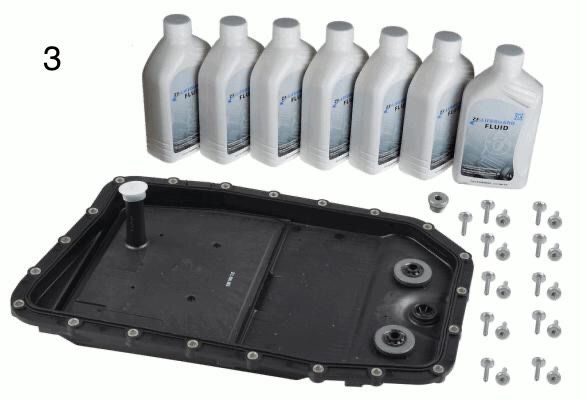 піддон, компект ZF АКПП, масло Ауді AUDI/PORSCHE/SKODA/VW /BMW